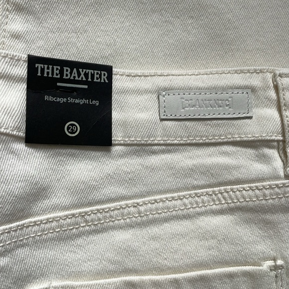 NEW BlankNYC - The Baxter straight leg off white Jean, size 29 - Picture 5 of 9